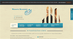 Desktop Screenshot of frauenfinanzteam.de
